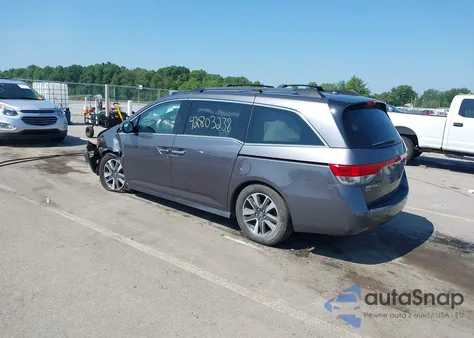 2015 Honda Odyssey Touring/Touring Elite from USA, damaged, VIN 5FNRL5H90FB117022